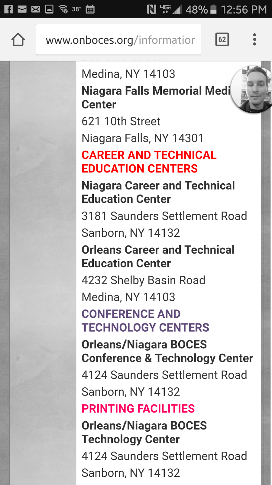 Orleans Niagara Boces | 3181 Saunders Settlement Rd, Sanborn, NY 14132, USA | Phone: (716) 731-6800