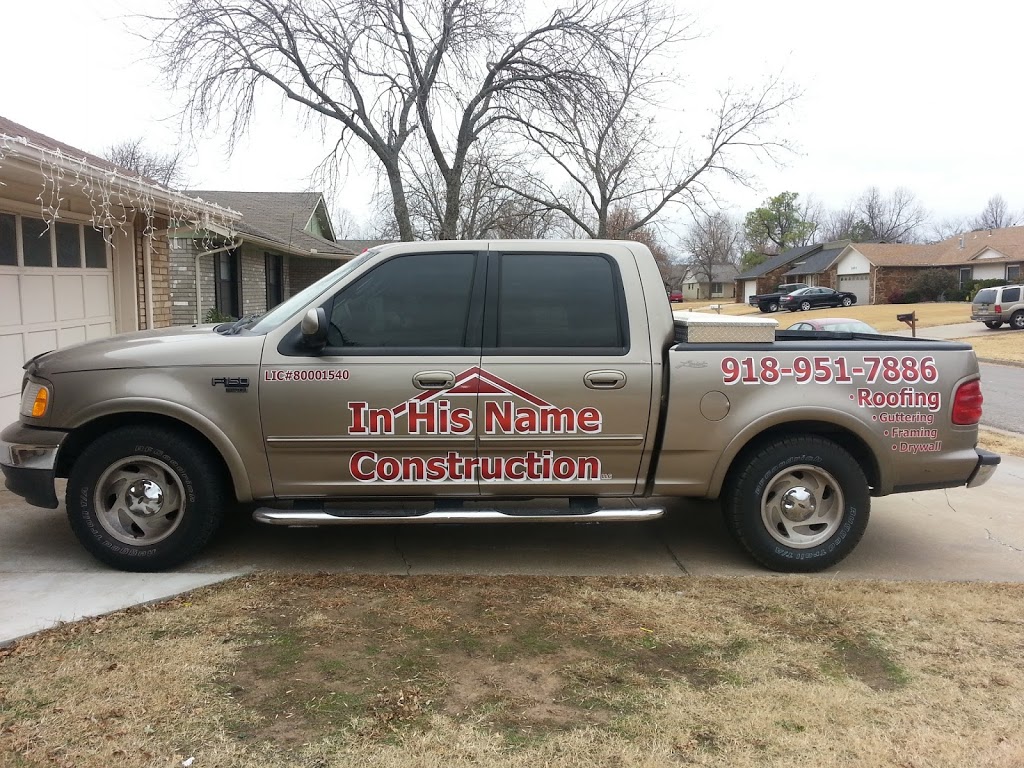 In His Name Roofing & Construction LLC | 812 S Butternut Ave, Broken Arrow, OK 74012 | Phone: (918) 951-7886