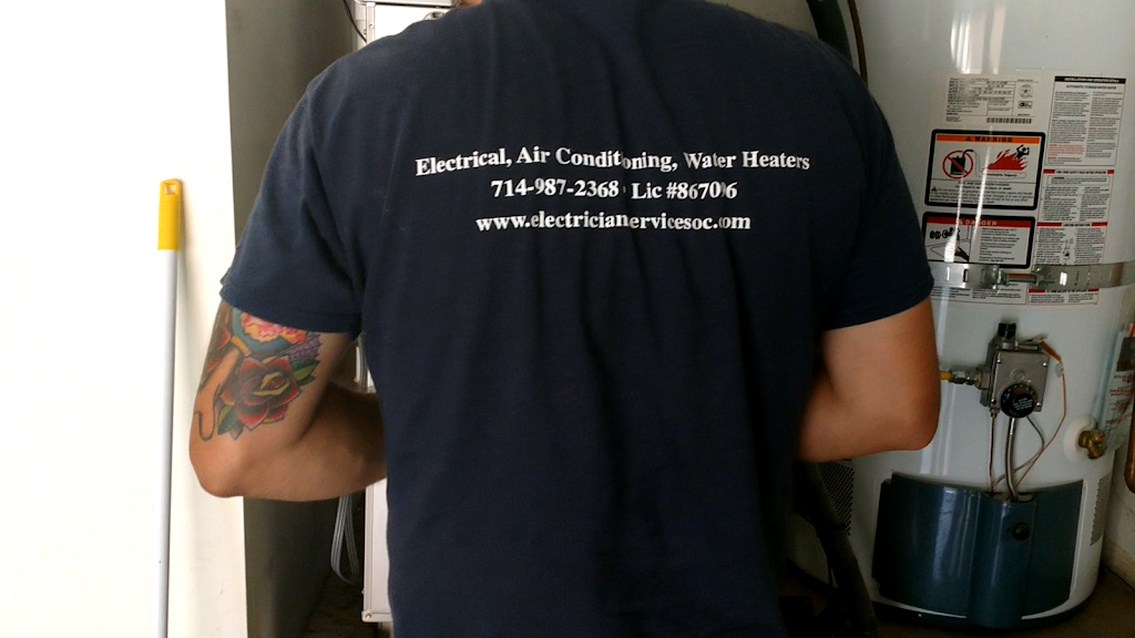 Electrician Services Corp Air Conditioning Services | 615 Pepperwood Dr, Brea, CA 92821, USA | Phone: (714) 987-2368