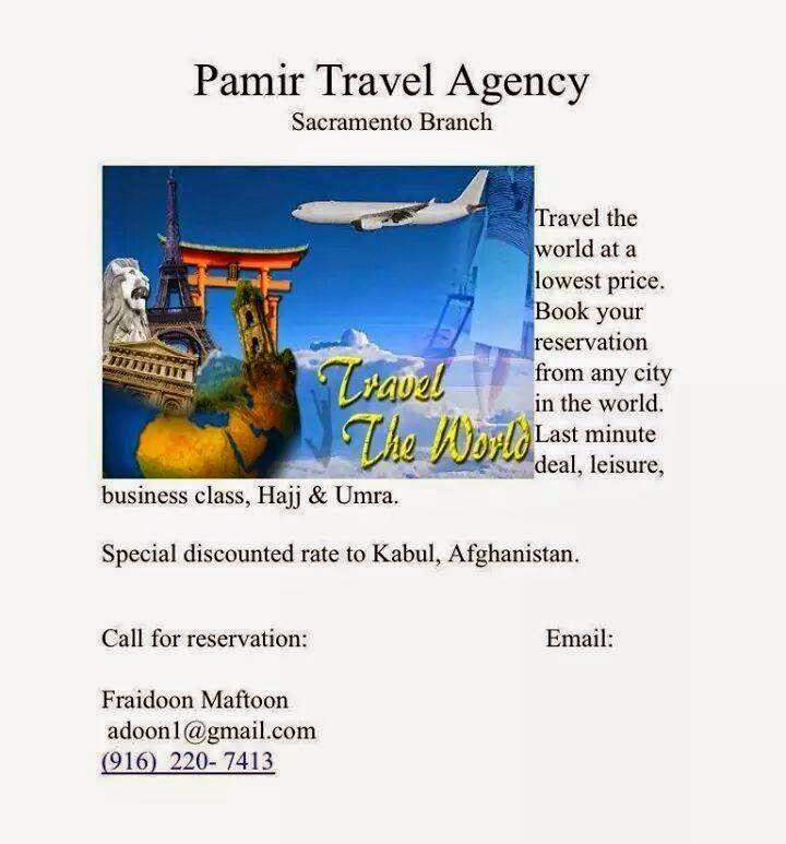 Pamir Travel Agency | 4812 Concordia Dr, El Dorado Hills, CA 95762, USA | Phone: (916) 220-7413