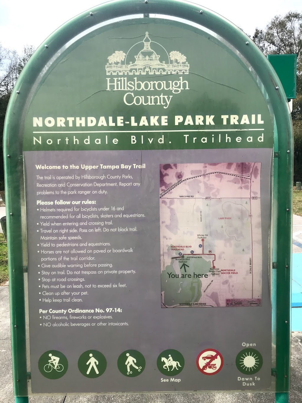 Northdale Lake Park Trail Head | 4417 Northdale Lake Park Trail, Tampa, FL 33624, USA | Phone: (813) 264-3806