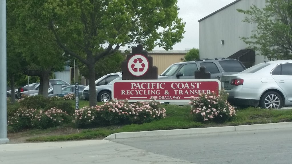 Pacific Coast Recycling | 5895 Obata Way, Gilroy, CA 95020, USA | Phone: (408) 848-6811