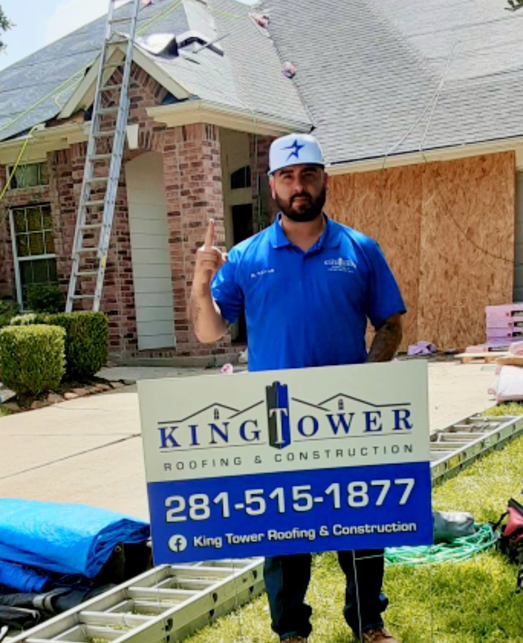 King Tower Roofing & Construction | 700 Travis St, Baytown, TX 77520, USA | Phone: (281) 515-1877