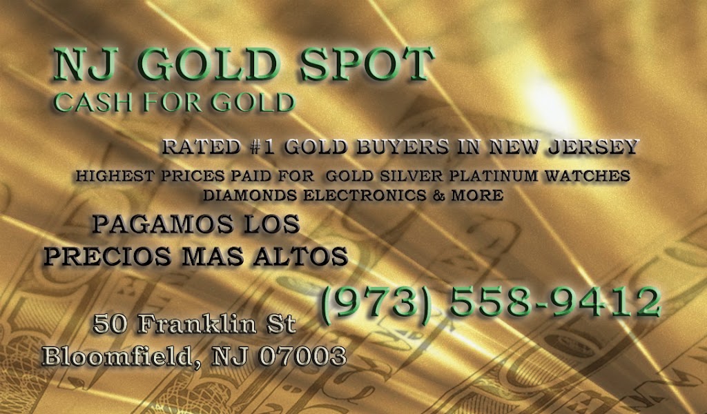 NEW JERSEY GOLD SPOT LLC. | 50 Franklin St, Bloomfield, NJ 07003, USA | Phone: (973) 558-9412