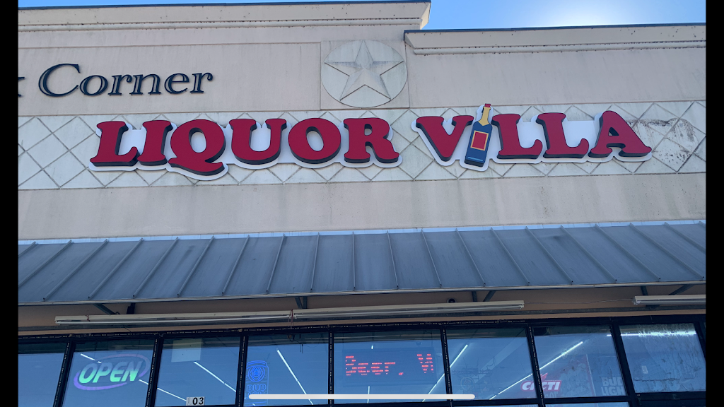 Liquor Villa Lakeside | 7001 Confederate Park Rd #103, Fort Worth, TX 76108, USA | Phone: (682) 841-1114