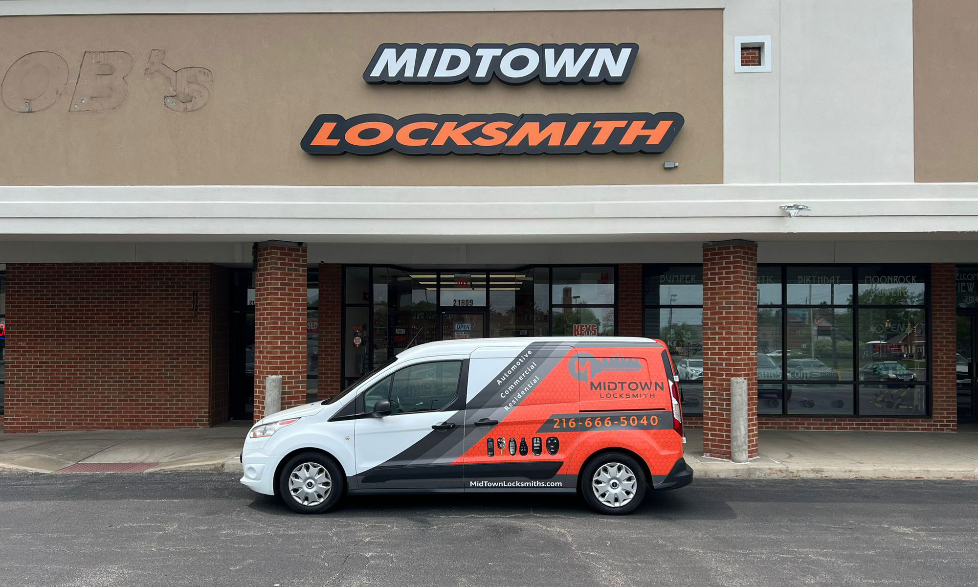 Midtown Locksmith | 21809 Lorain Rd, Fairview Park, OH 44126, United States | Phone: (216) 666-5040