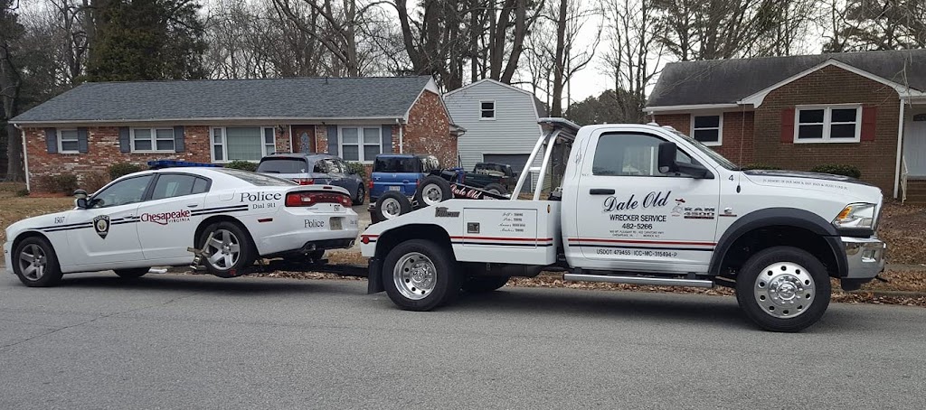 Dale Old Wrecker Services | 900 Mt Pleasant Rd, Chesapeake, VA 23322, USA | Phone: (757) 482-5266