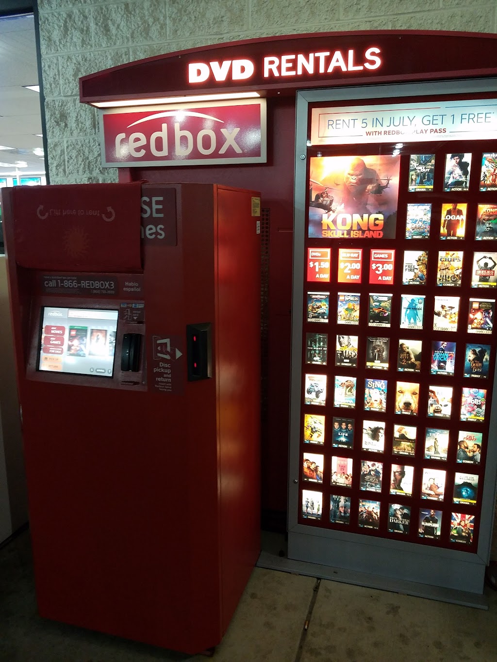 Redbox | 10691 St Charles Rock Rd, St Ann, MO 63074, USA | Phone: (866) 733-2693