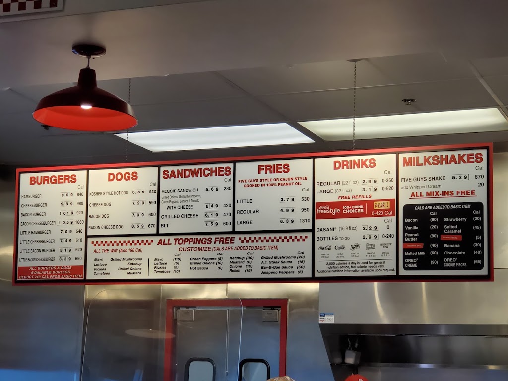 Five Guys | 1150 El Camino Real, San Bruno, CA 94066, USA | Phone: (650) 763-8977