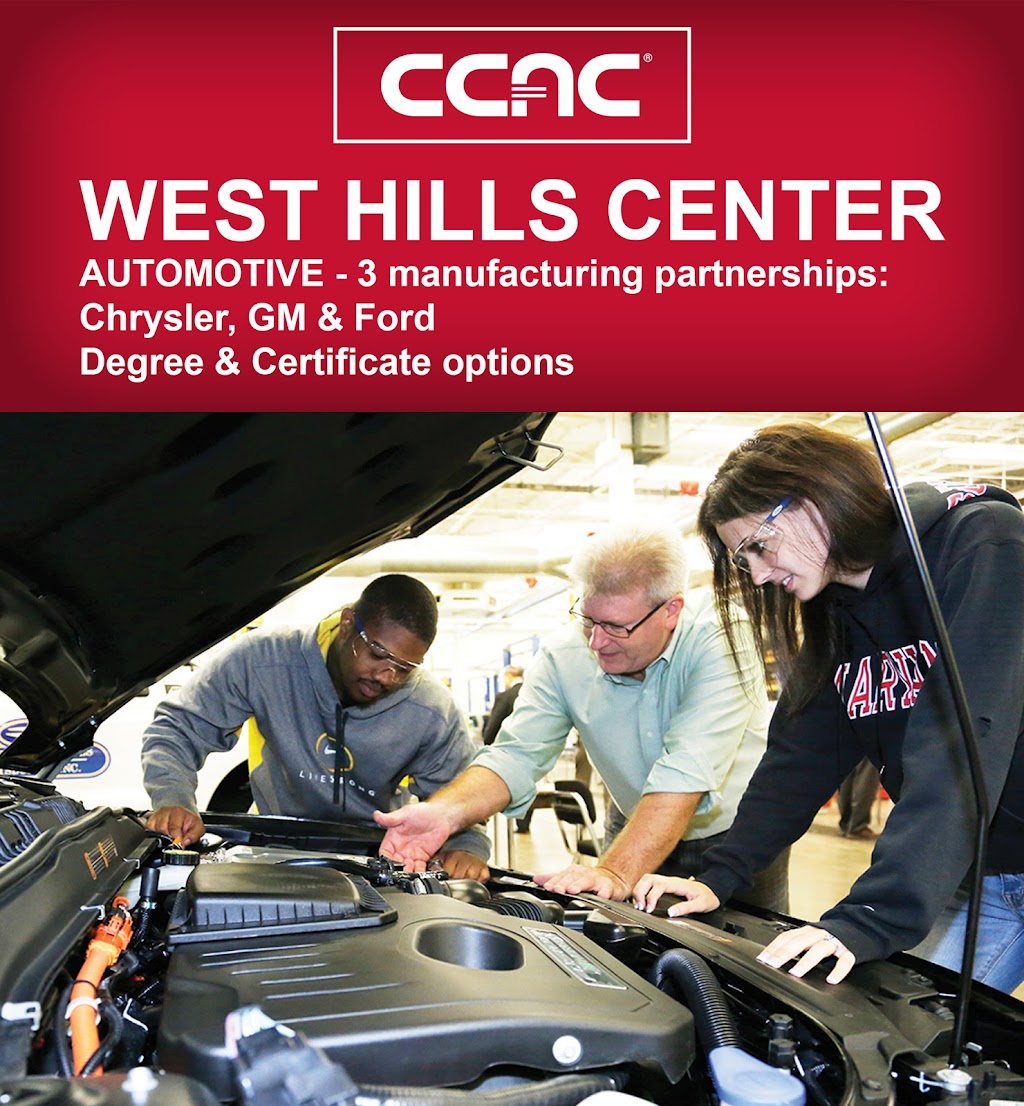 CCAC West Hills Center | 1000 McKee Rd, Oakdale, PA 15071, USA | Phone: (412) 788-7500