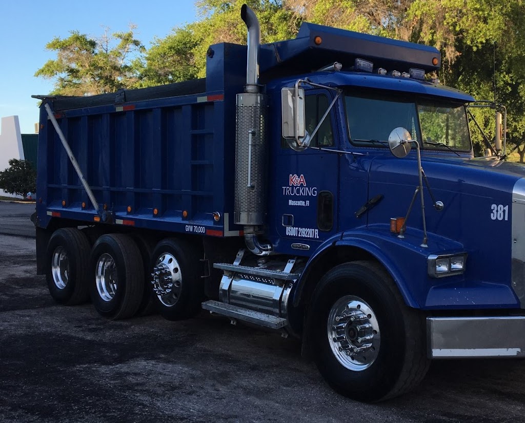 K&A Trucking inc | 6348 Metz Rd, Groveland, FL 34736, USA | Phone: (352) 345-0268