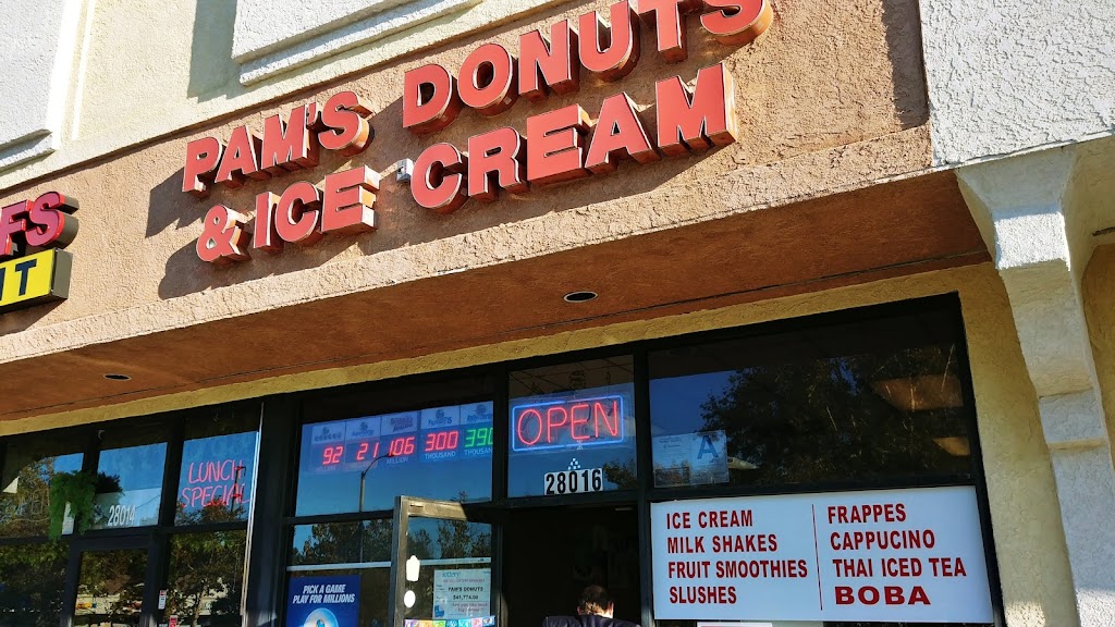 Pams Donuts & Ice Cream | 28016 Seco Canyon Rd, Santa Clarita, CA 91390, USA | Phone: (661) 297-4252