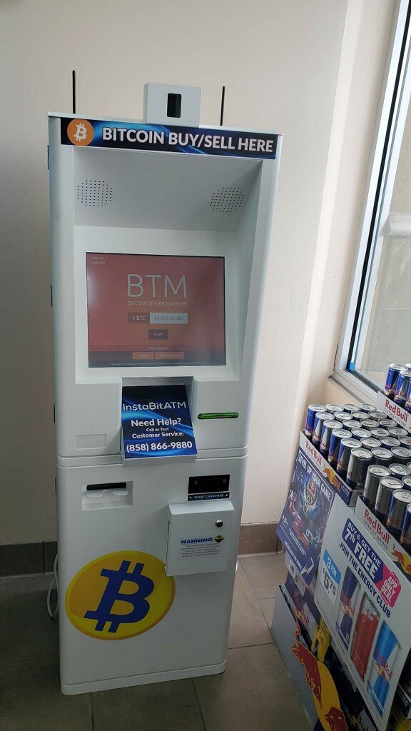 InstaBitATM Bitcoin ATM Ontario | 5020 E 4th St, Ontario, CA 91764, USA | Phone: (858) 866-9880