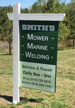 Smiths Mower, Marine & Welding | 1149 Ronald Tharrington Rd, Louisburg, NC 27549, USA | Phone: (919) 729-0070
