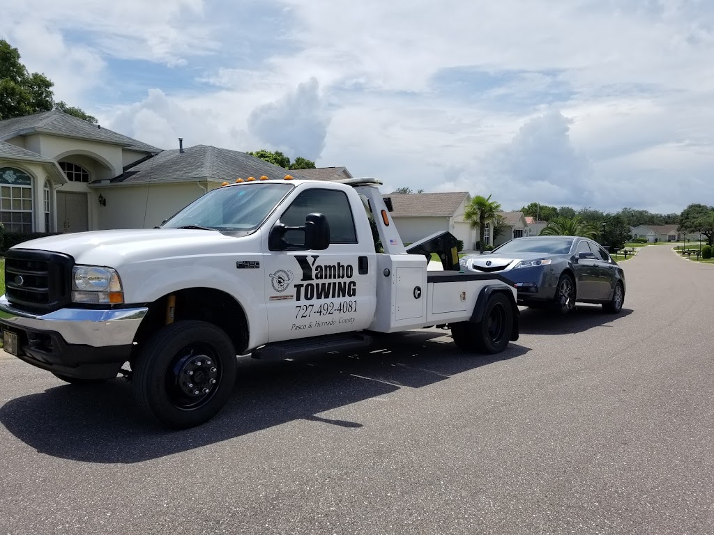 Yambo Towing | 18528 Gracie Lee St #2, Spring Hill, FL 34610, USA | Phone: (727) 492-4081