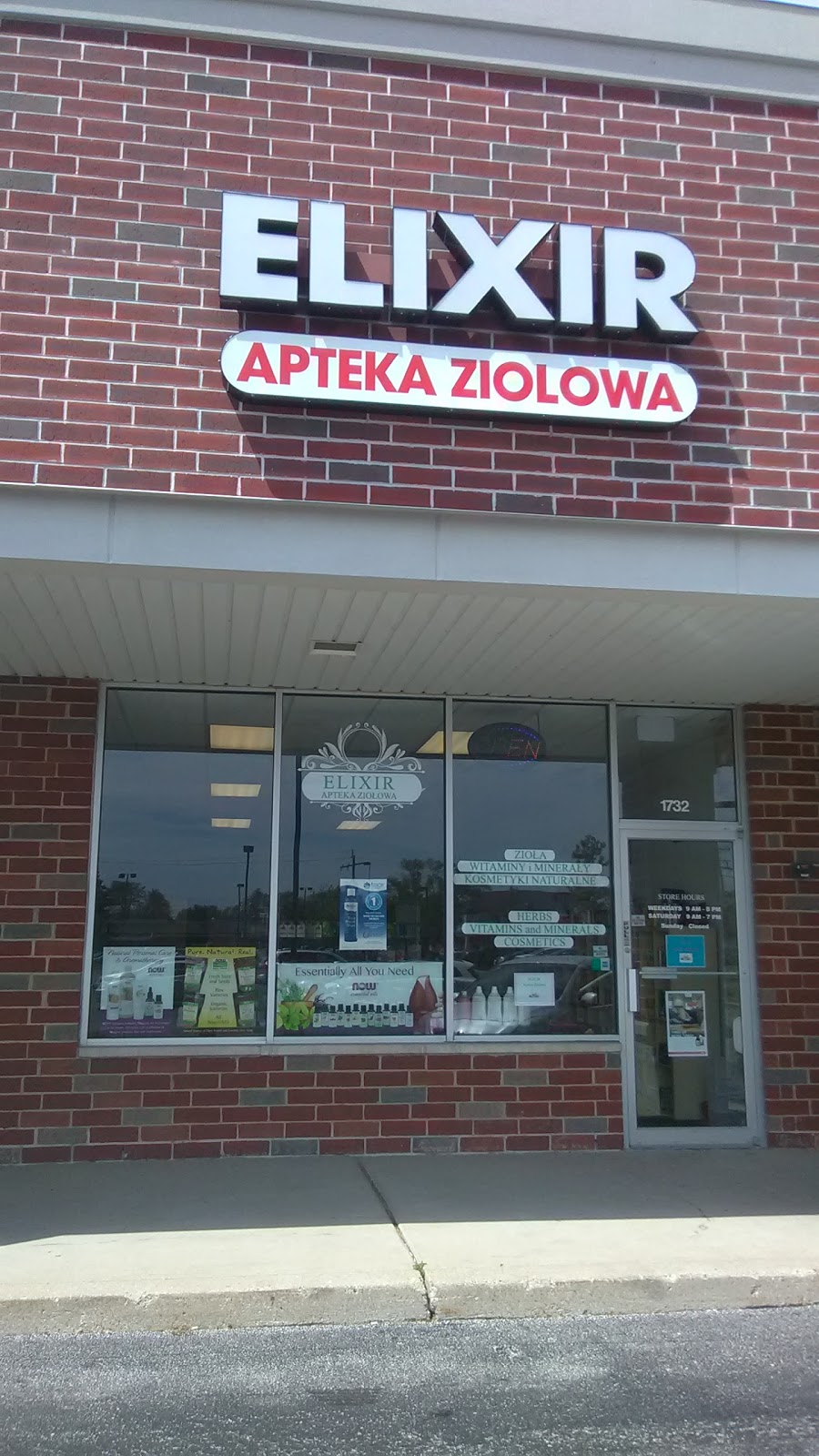 Apteka Ziolowa Elixir | 1732 W Golf Rd, Mt Prospect, IL 60056, USA | Phone: (847) 434-6044