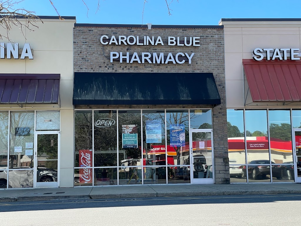 Carolina Blue Pharmacy | 6118 Farrington Rd H, Chapel Hill, NC 27517 | Phone: (919) 883-4227