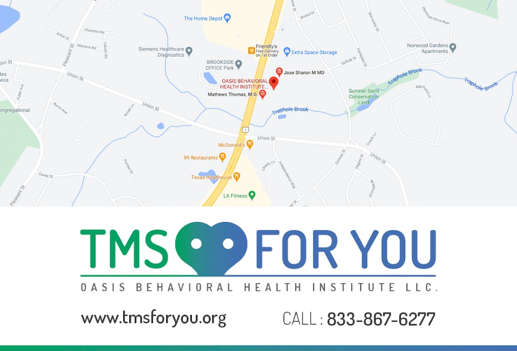 TMS For You - TMS Treatment in Norwood | 1506 Providence Hwy # 27, Norwood, MA 02062, USA | Phone: (833) 867-6277