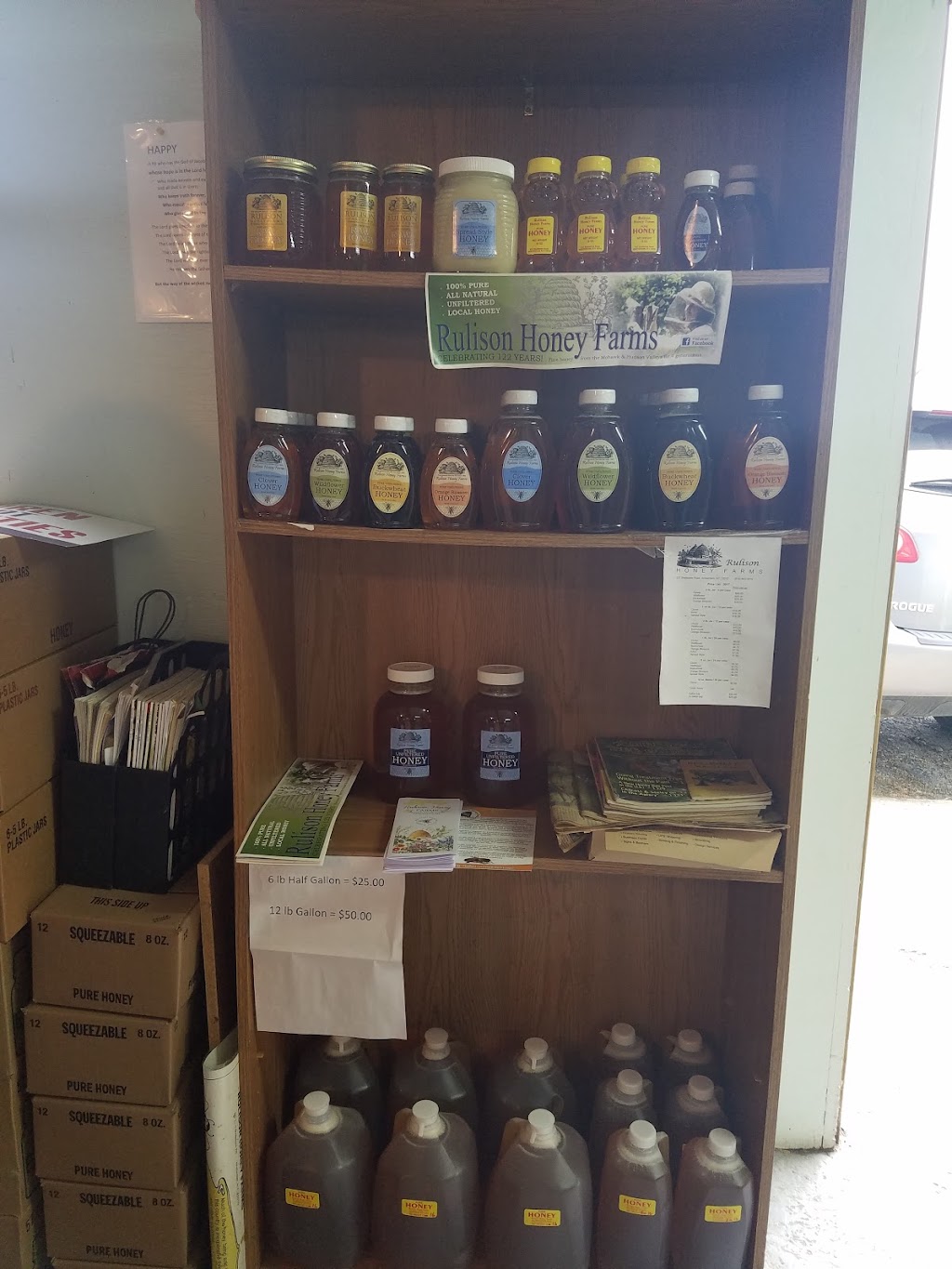 Rulison Honey Farms | 201 Shellstone Rd, Amsterdam, NY 12010, USA | Phone: (518) 843-1619