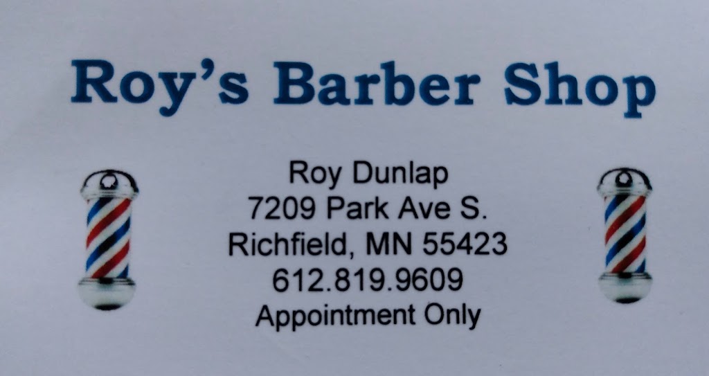 Roys Barber Shop | 7209 Park Ave, Minneapolis, MN 55423, USA | Phone: (612) 819-9609