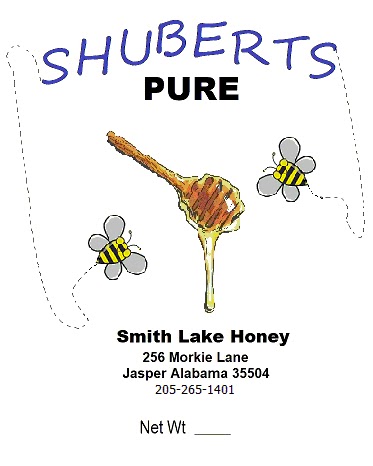 Smith Lake Honey | 256 Morkie Ln, Jasper, AL 35504, USA | Phone: (205) 265-1401