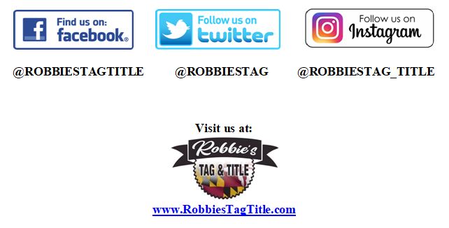 ROBBIES TAG & TITLE | 7329 Holabird Ave Suite #2, Baltimore, MD 21222 | Phone: (410) 284-8247