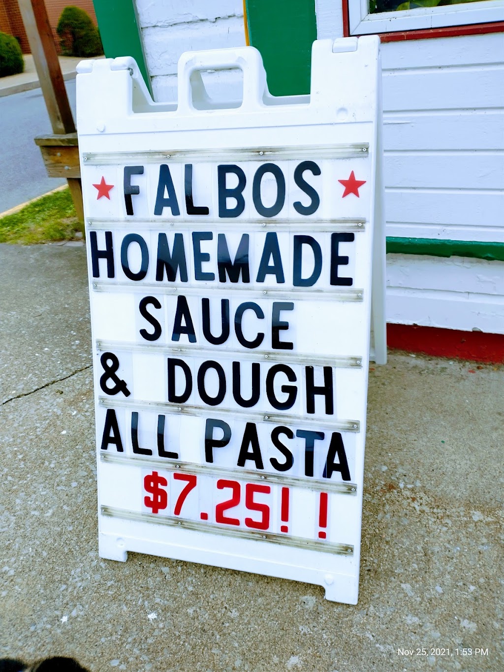 Falbo’s Pizza | 206 Vine St, West Newton, PA 15089, USA | Phone: (724) 633-0236