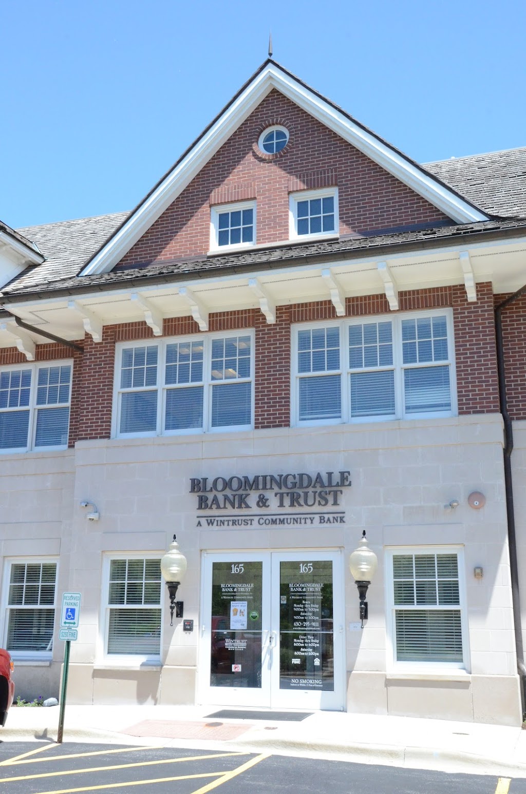 Bloomingdale Bank & Trust | 165 W Lake St, Bloomingdale, IL 60108, USA | Phone: (630) 295-9111