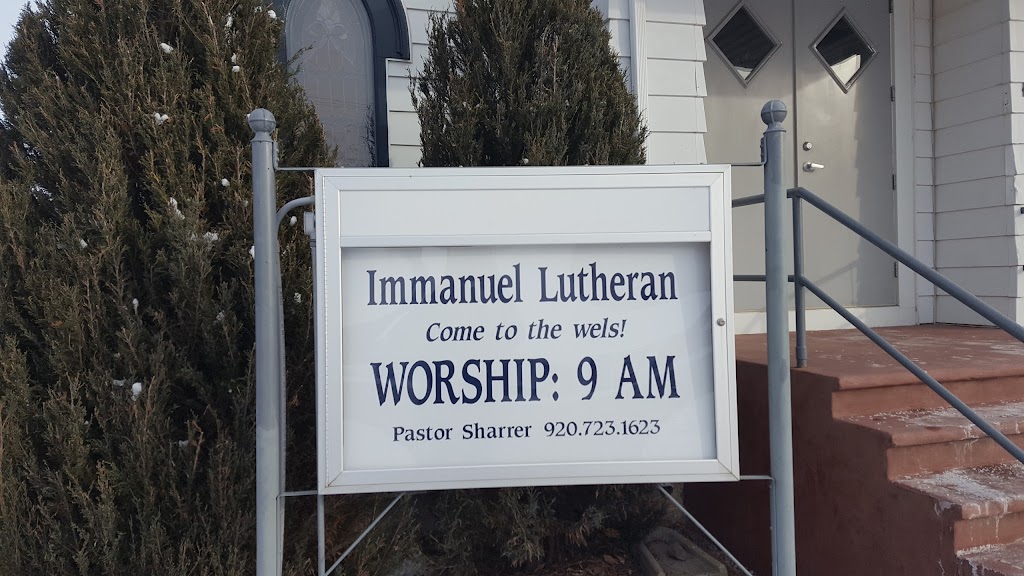 Immanuel Evangelical Lutheran Church | 138 Co Rd BB, Marshall, WI 53559, USA | Phone: (920) 723-1623