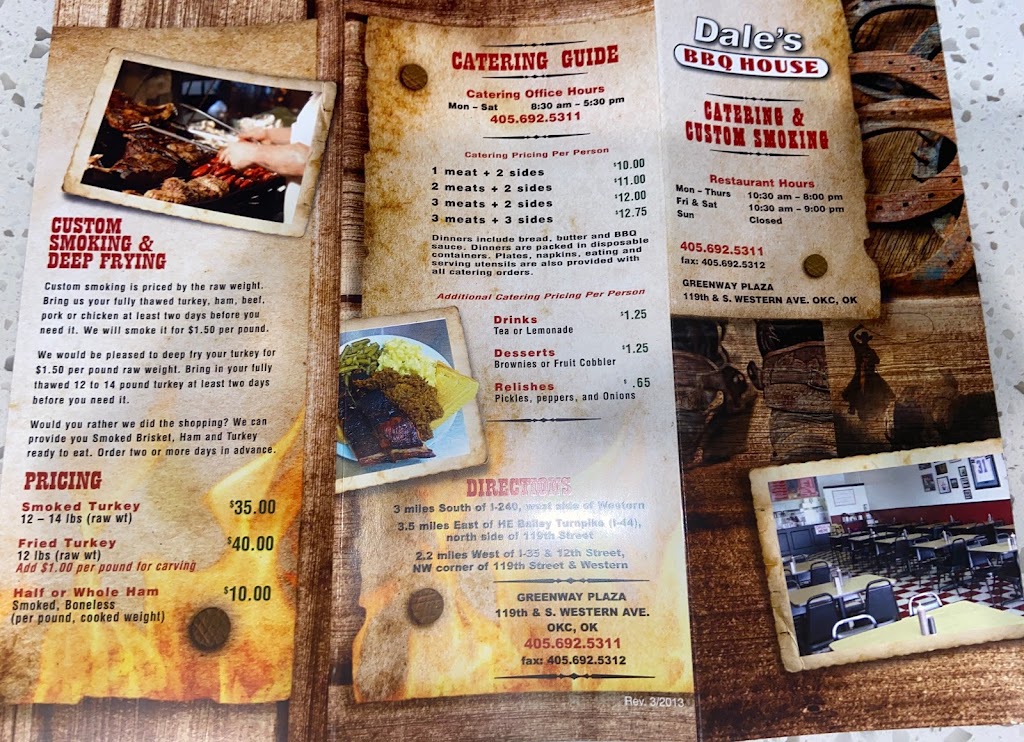 Dales BBQ House | 11801 S Western Ave suite b, Oklahoma City, OK 73170 | Phone: (405) 692-5311