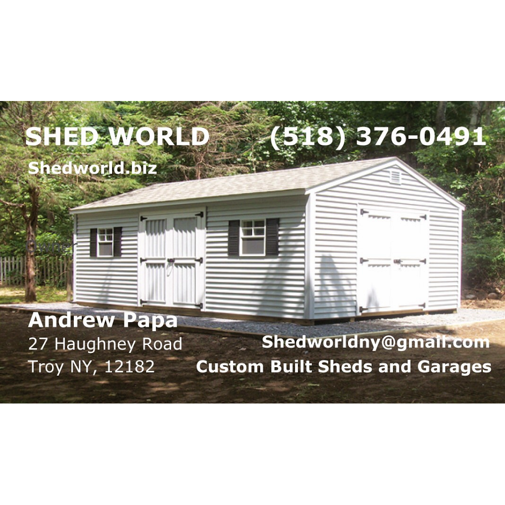 Shed World | 27 Haughney Rd, Troy, NY 12182, USA | Phone: (518) 376-0491