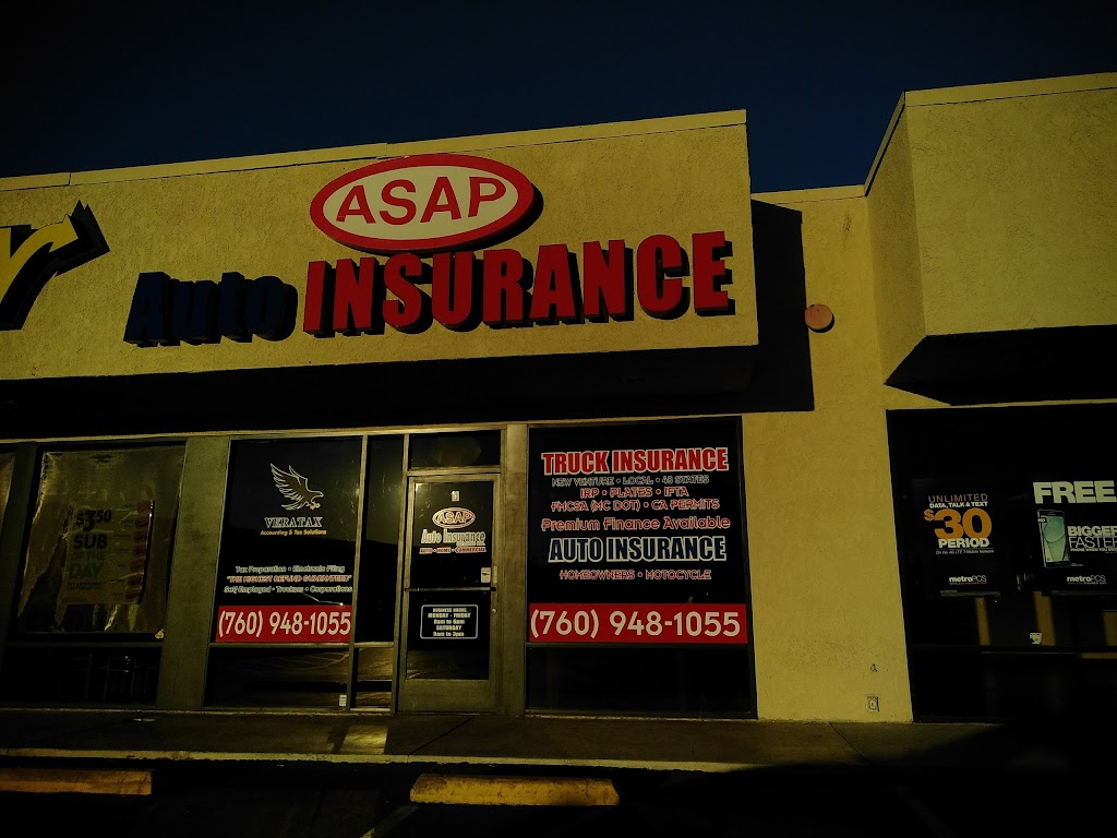 Asap Auto Insurance Services Inc. | 15319 Palmdale Rd B, Victorville, CA 92392, USA | Phone: (760) 948-1055