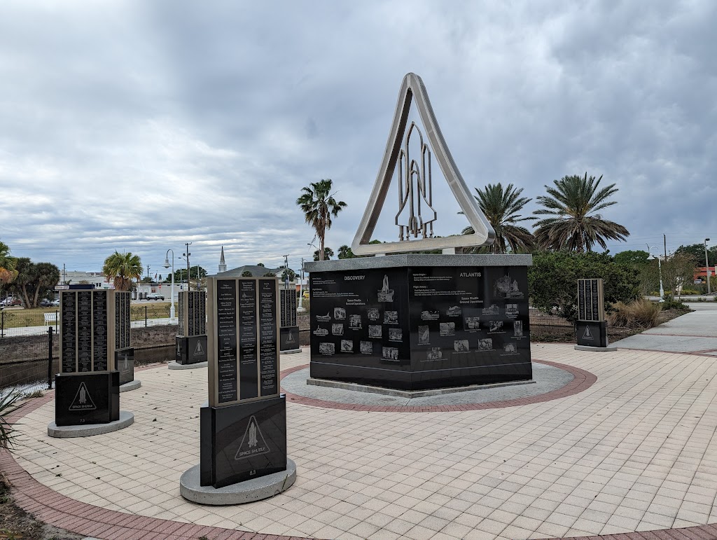 Space Shuttle Monument | 17 Orange St, Titusville, FL 32796, USA | Phone: (321) 264-0434