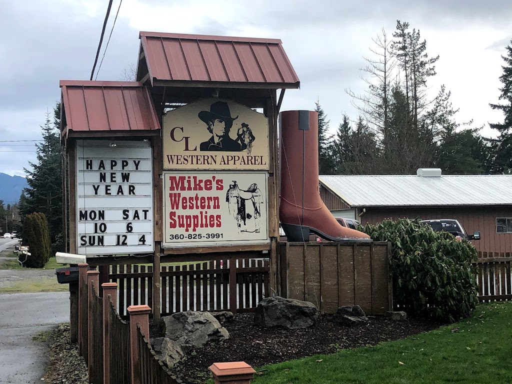 Mikes Western Suppliers & CL Western Apparel | 22929 SE 436th St, Enumclaw, WA 98022, USA | Phone: (360) 825-3991