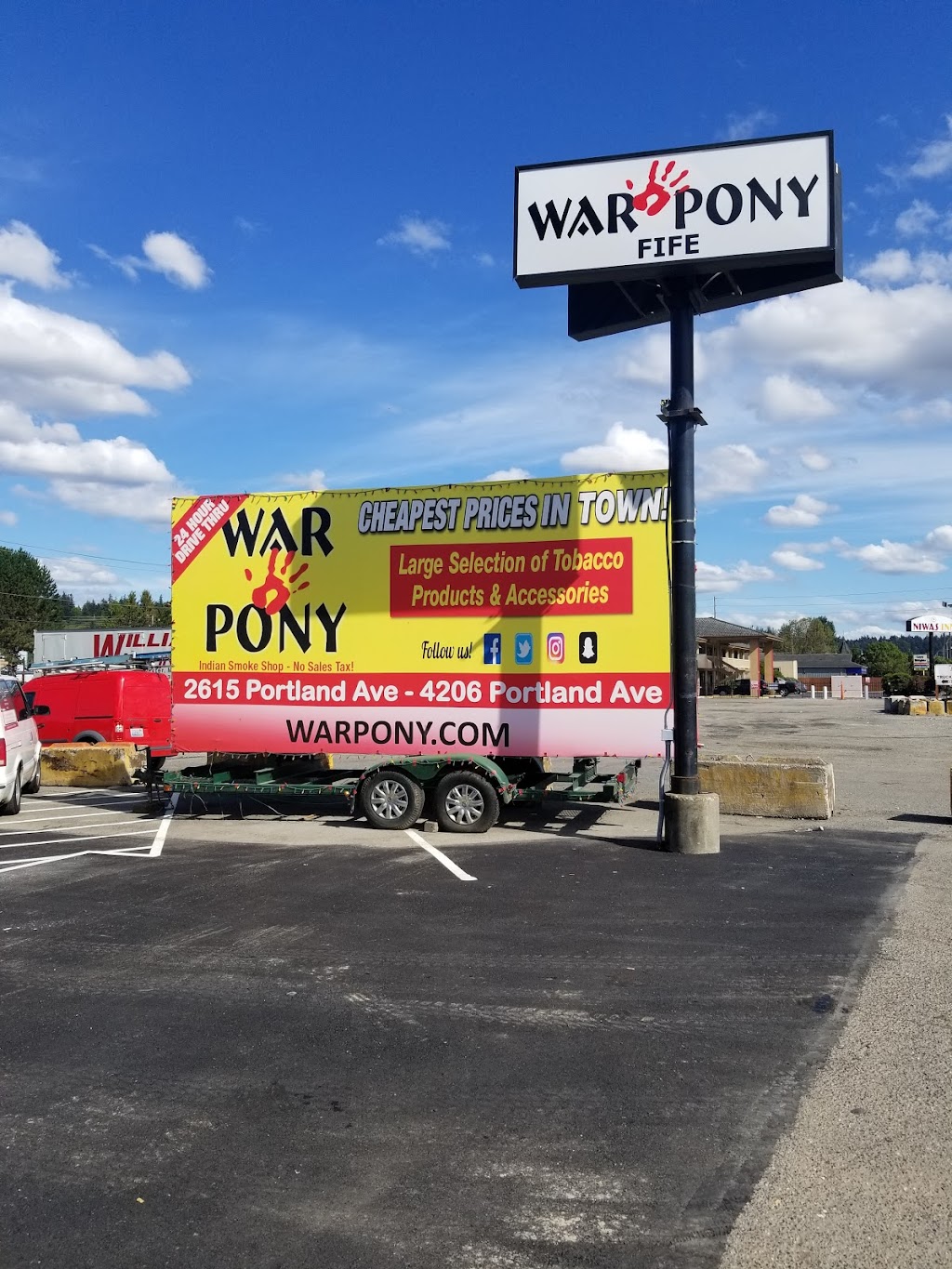 War Pony Of Fife | 5511 Pacific Hwy E, Fife, WA 98424, USA | Phone: (253) 517-3047