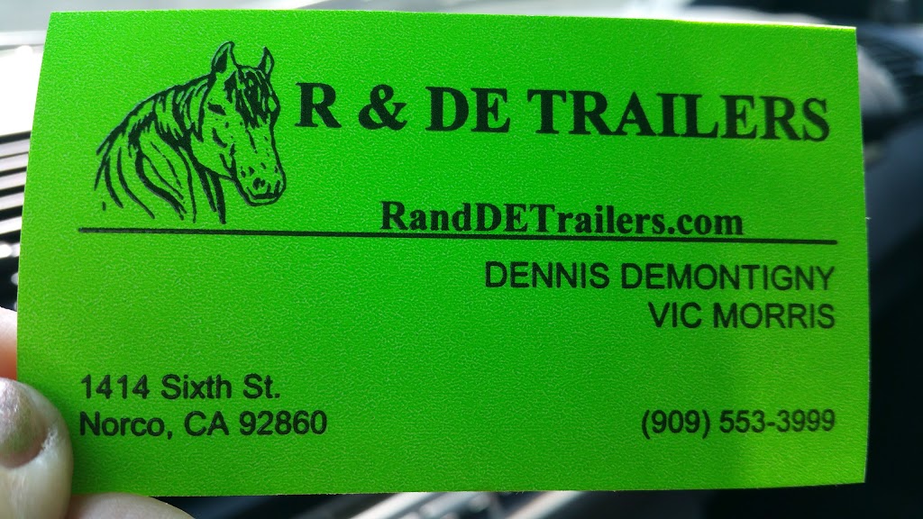 R & De Trailers | 1414 Sixth St, Norco, CA 92860, USA | Phone: (909) 553-3999