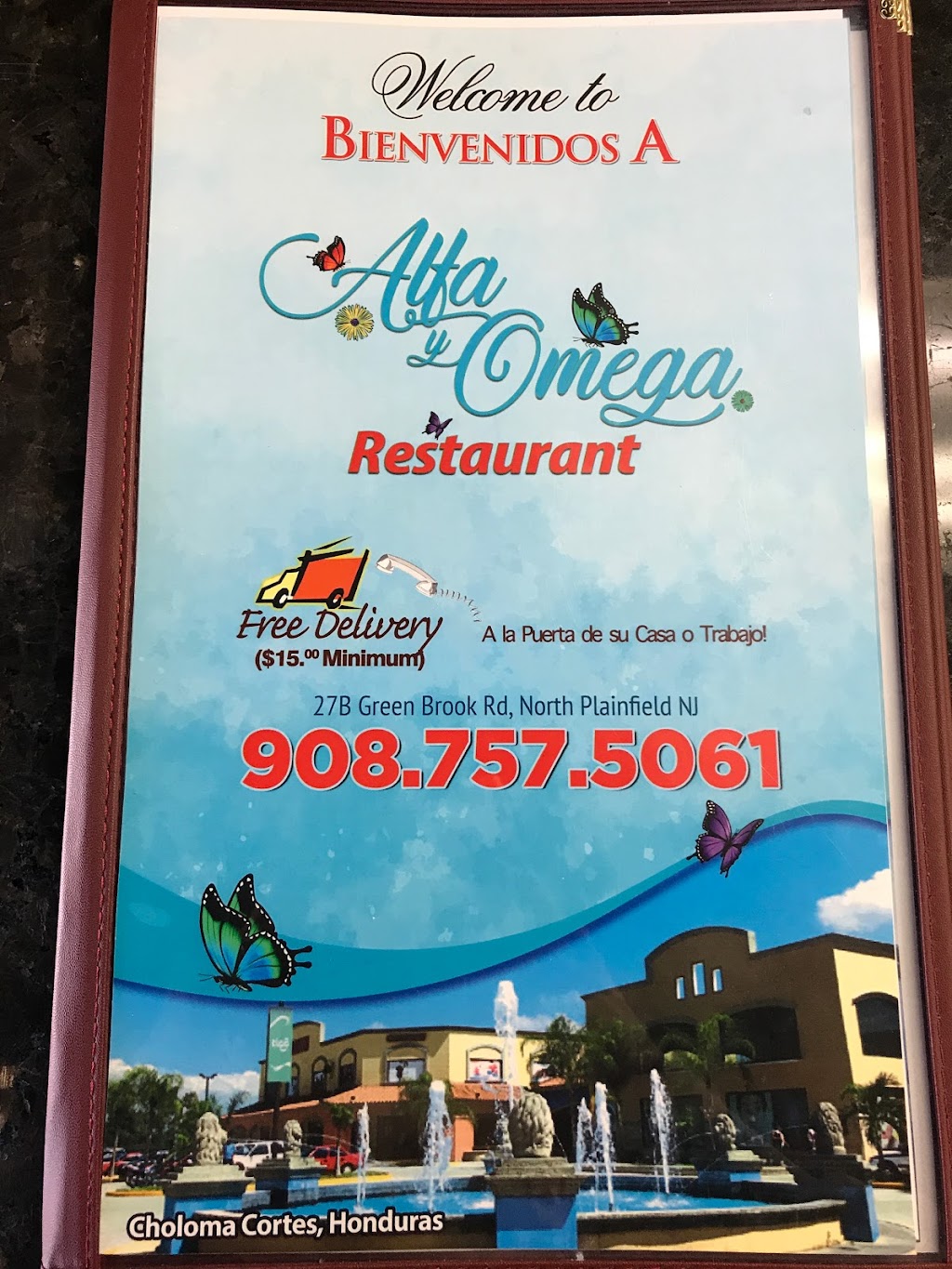 Alfa y Omega Restaurant | 27 Greenbrook Rd, North Plainfield, NJ 07060, USA | Phone: (908) 757-5061