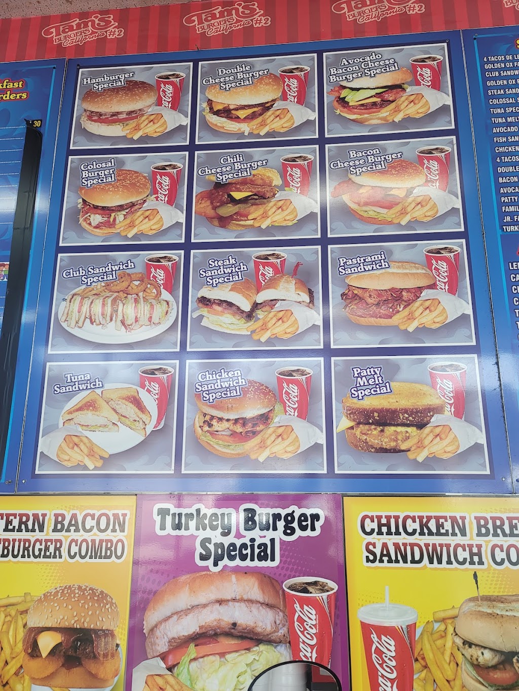 Tams Burger | 4301 S Figueroa St, Los Angeles, CA 90037 | Phone: (323) 238-0801