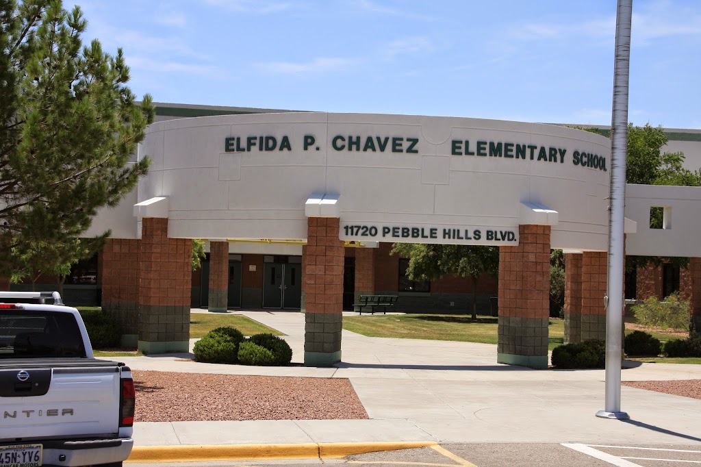Élfida P. Chávez Elementary | 11720 Pebble Hills Blvd, El Paso, TX 79936 | Phone: (915) 937-8300