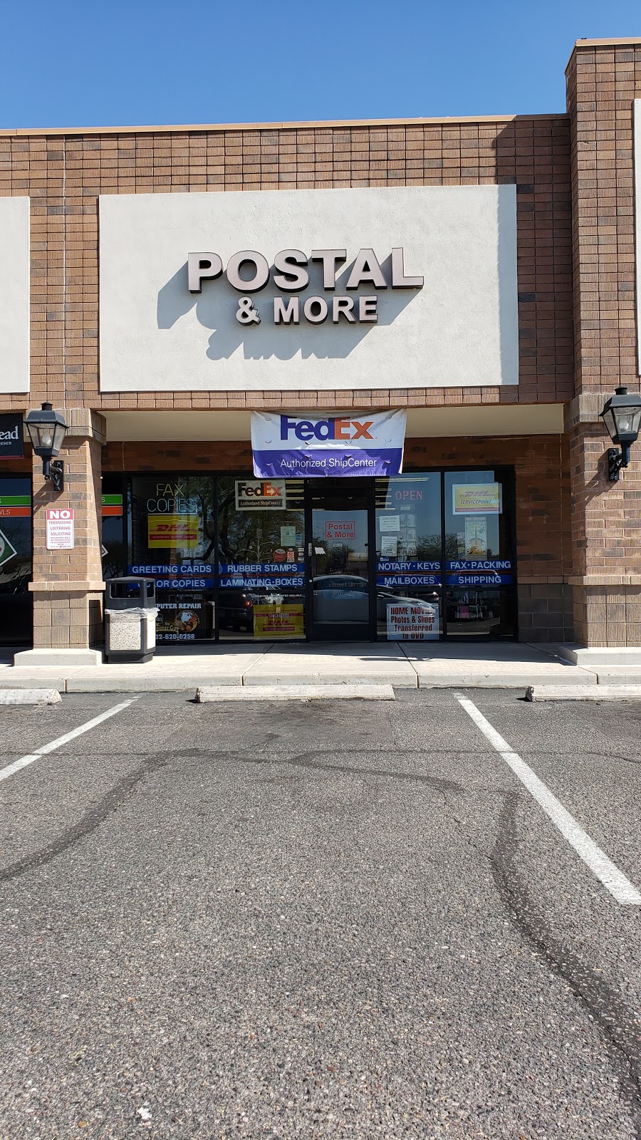 Postal & More LLC | 5830 W Thunderbird Rd B8, Glendale, AZ 85306, USA | Phone: (602) 298-9700