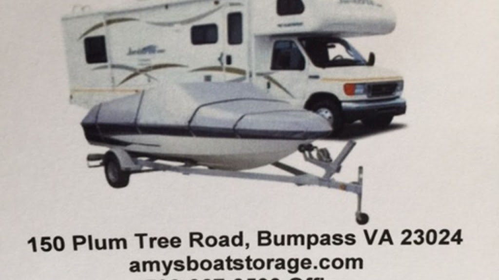 Amys Boat, Car & RV Storage / Parking | 150 Plum Tree Rd, Bumpass, VA 23024, USA | Phone: (703) 967-9500