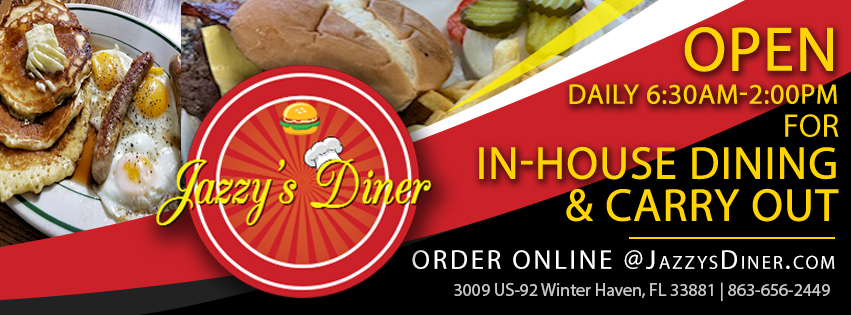 Jazzys Diner | 3009 US-92, Winter Haven, FL 33881, USA | Phone: (863) 656-2449