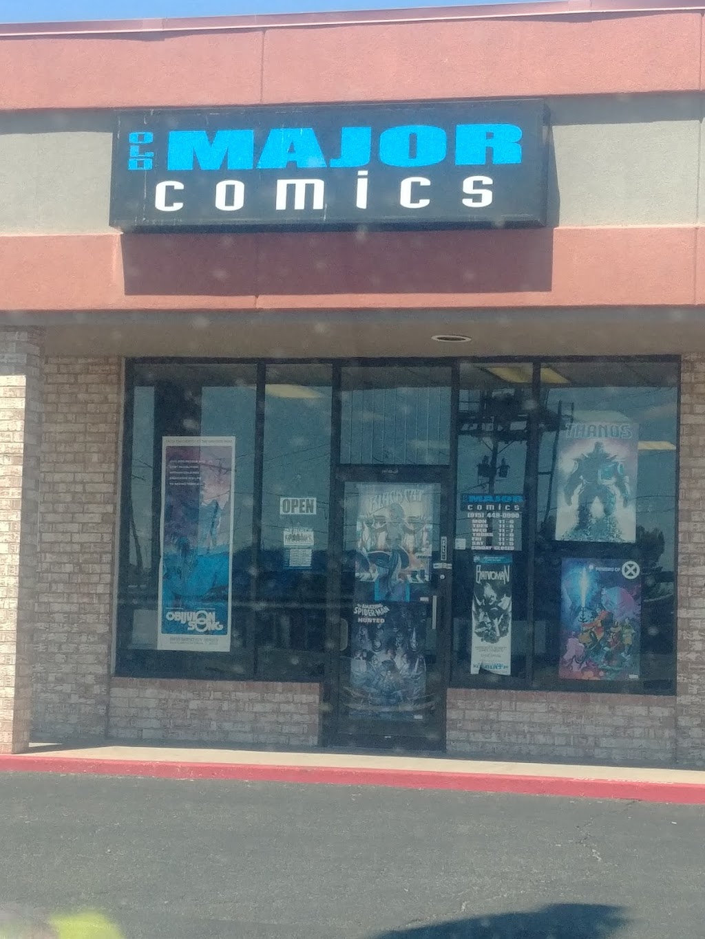 Old Major Comics | 10780 Pebble Hills Blvd, El Paso, TX 79935, USA | Phone: (915) 449-0990