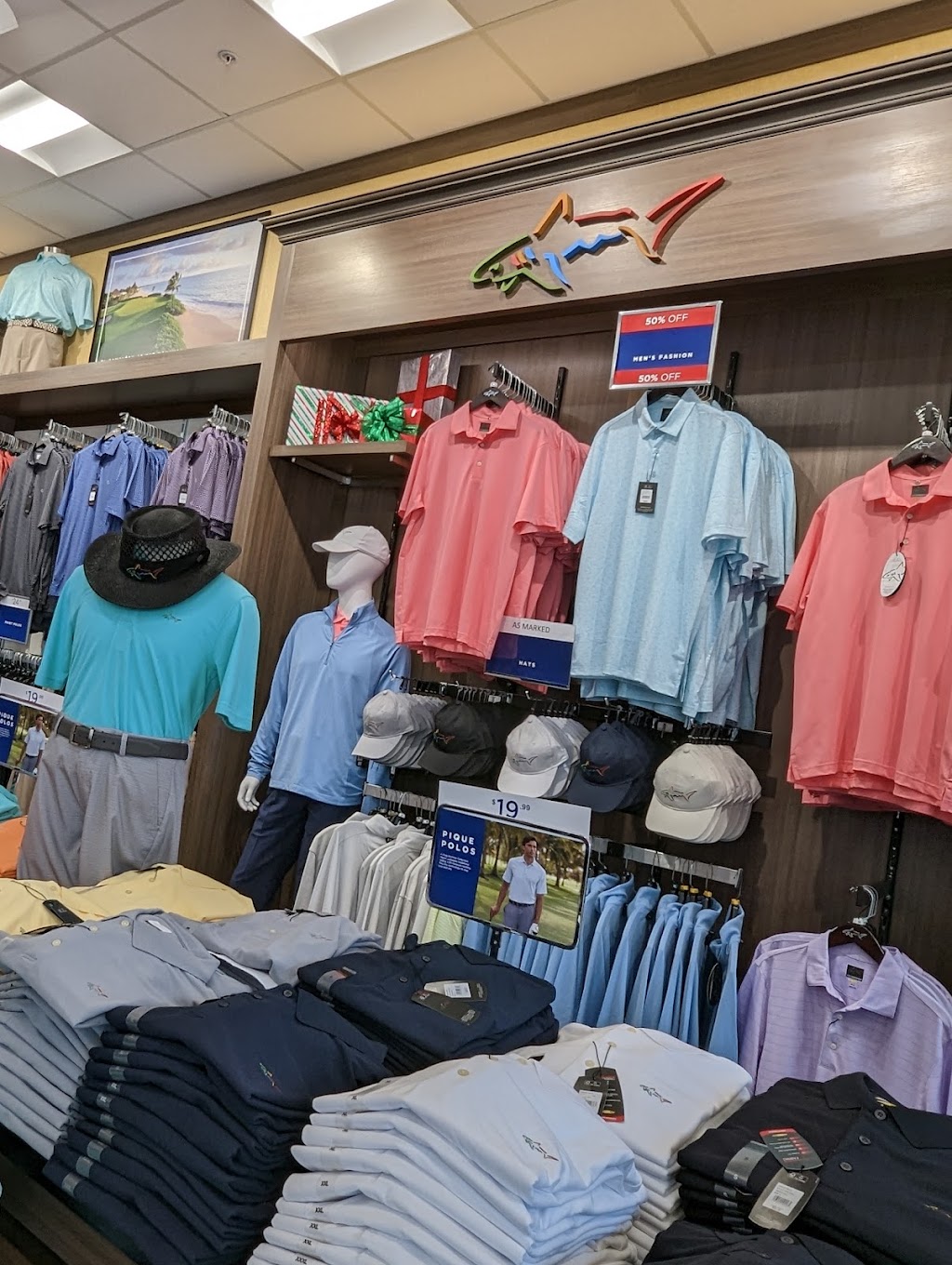 Greg Norman Retail Outlet Store | 2312 Grand Cypress Dr STE 855, Wesley Chapel, FL 33544 | Phone: (813) 909-4500
