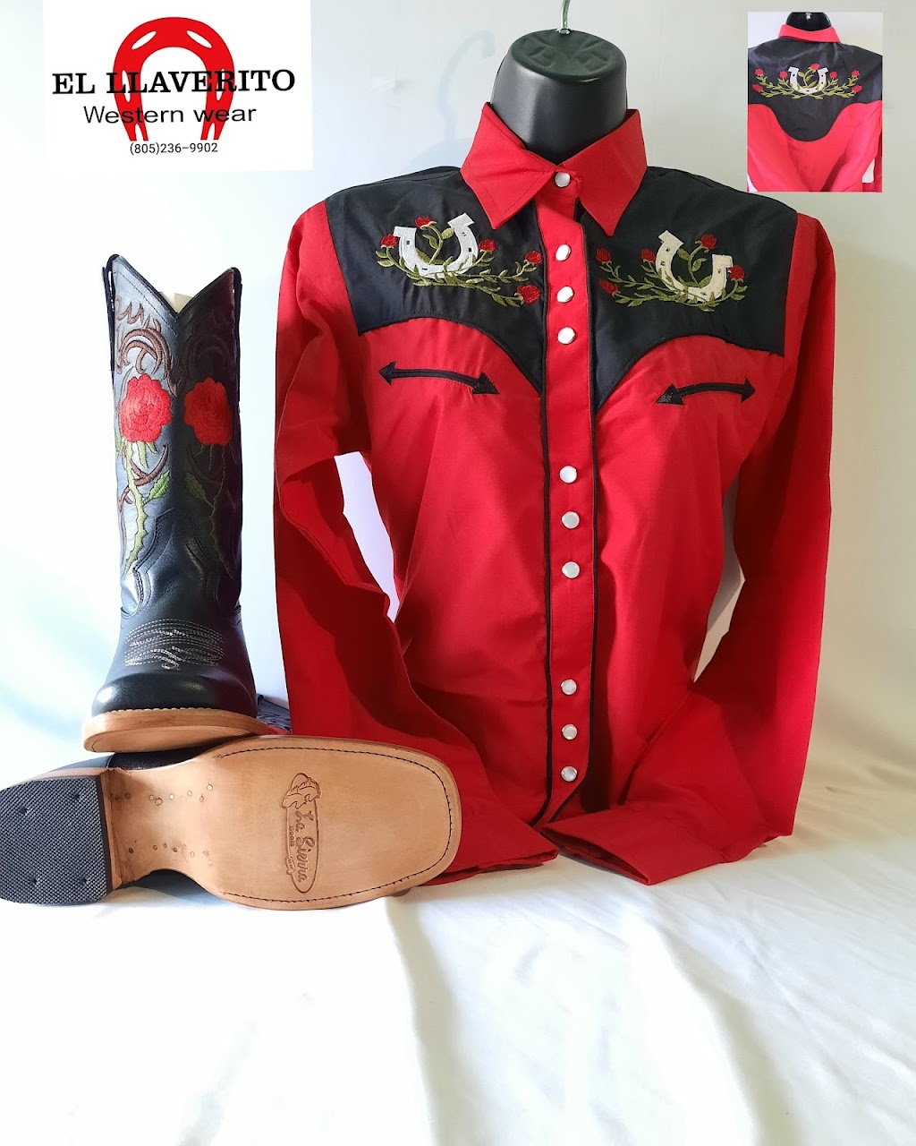 El Llaverito western wear | 9156 Rd 236, Terra Bella, CA 93270, USA | Phone: (805) 236-9902