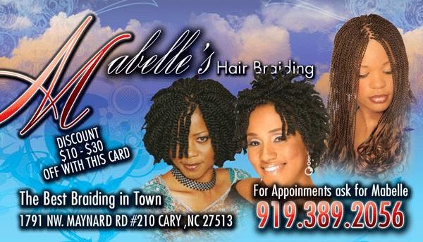 Mabel Hair Braiding - Raleigh NC | 2720 Lake Wheeler Rd #104, Raleigh, NC 27603 | Phone: (919) 389-2056