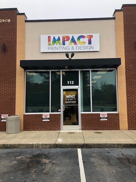 Impact Printing & Design | 2908 N Main St #112, Fuquay-Varina, NC 27526, USA | Phone: (919) 377-9747