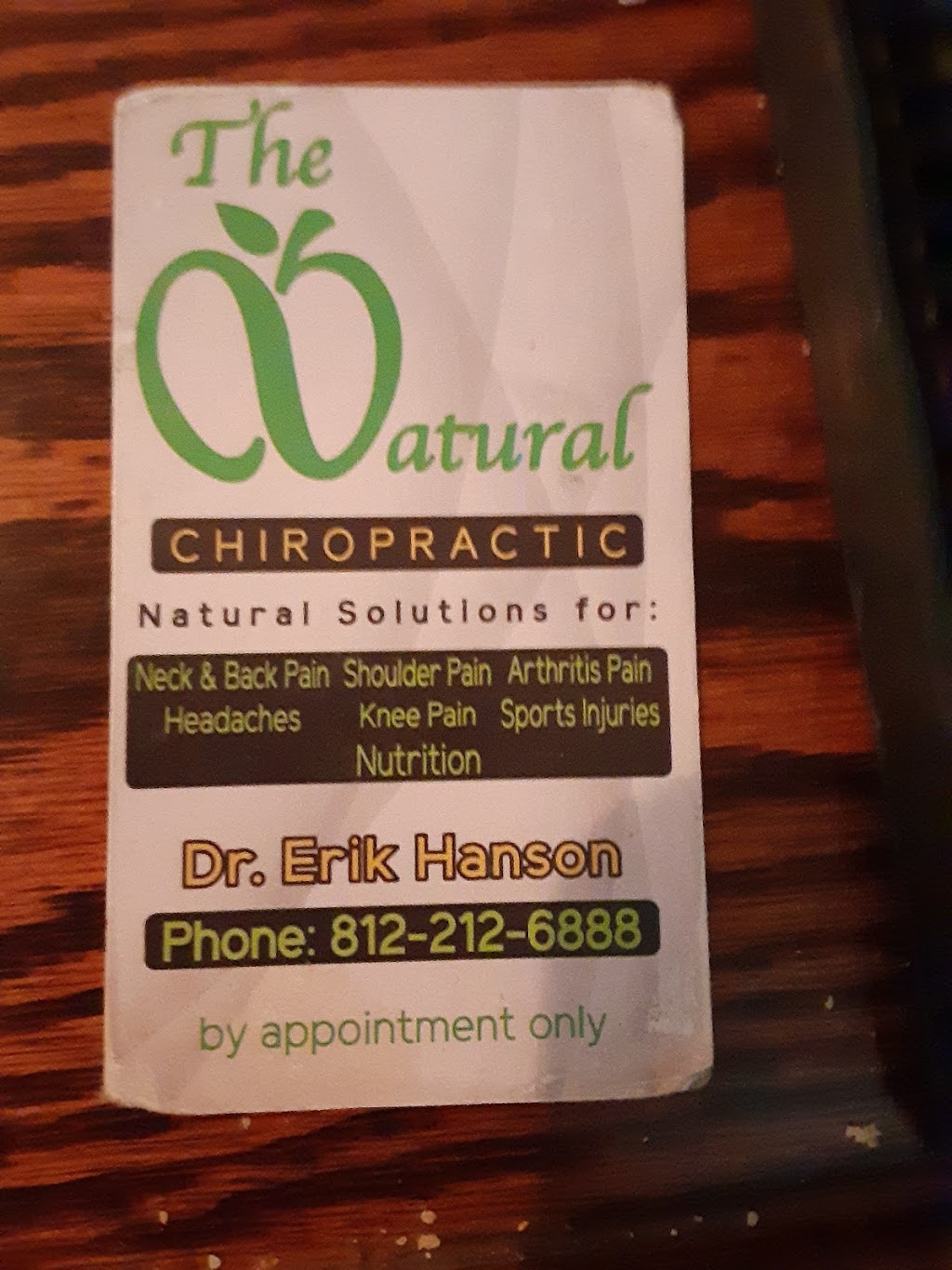The Natural Chiropractic | 15 Beechwood Ct, Batesville, IN 47006, USA | Phone: (812) 212-6888
