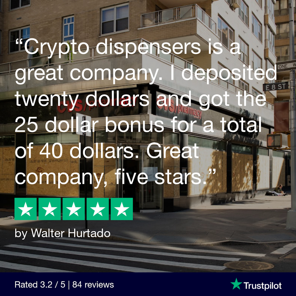 CDReload by Crypto Dispensers | 15596 W High St, Middlefield, OH 44062, USA | Phone: (888) 212-5824