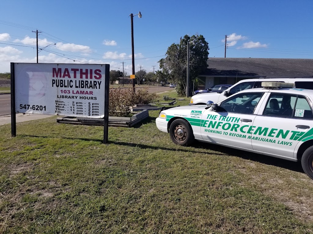 Mathis Public Library | 103 N Lamar St, Mathis, TX 78368, USA | Phone: (361) 547-6201